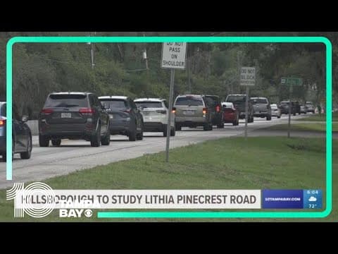 Hillsborough County looks to improve traffic congestion on Lithia Pinecrest Road