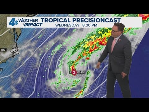 Tuesday 10 PM Tropical Update: Humberto weakening, Imelda gaining strength