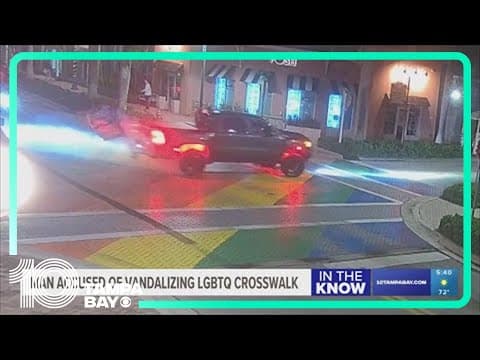 Clearwater man arrested for vandalizing LGBTQ+ intersection in Delray Beach