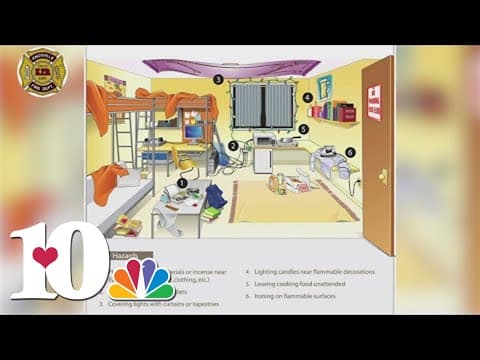 KFD urges college students moving into dorms to avoid common fire hazards