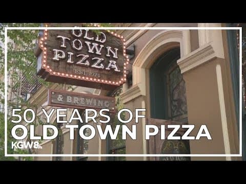 Old Town Pizza in Portland 's Old Town celebrates 50 years