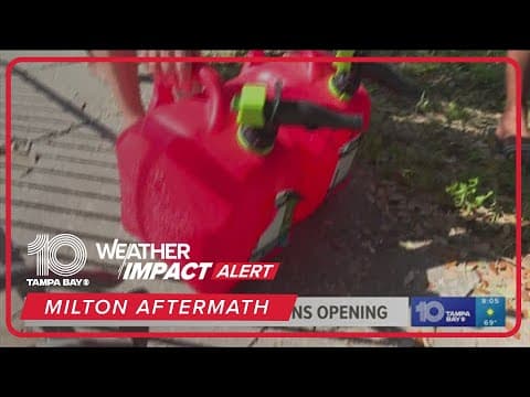 Milton updates: The latest on hurricane recovery efforts in Tampa (Sunday morning)