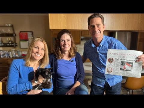 Scripps Ranch rallies to rescue Oreo, the injured kitten with a new stardom