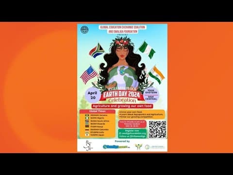 Earth Day celebrations in DC: Swaliga Foundation event this Saturday