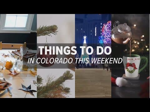 Things to do in Colorado this Thanksgiving weekend