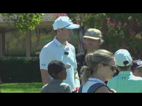 Jordan Spieth hosts youth golf charity tournament