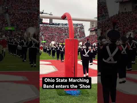 Ohio State Marching Band enters the ‘Shoe | Ohio State vs Indiana