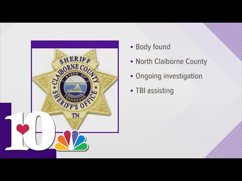 Dead body found in Claiborne County