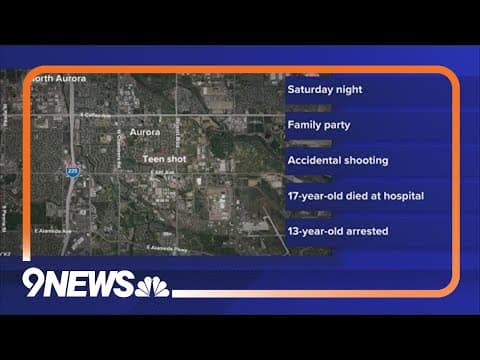 17-year-old girl accidentally shot and killed at family party, police say