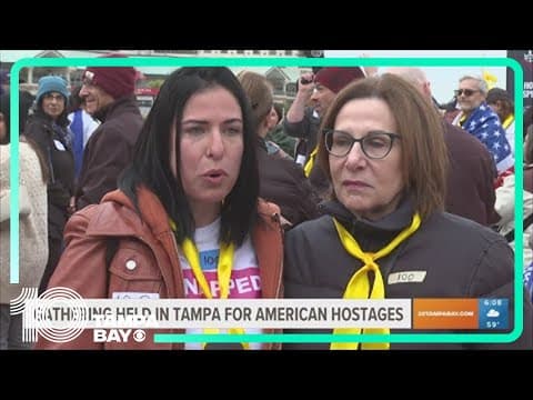 Project Dynamo holds gathering in Tampa for American hostages in Israel