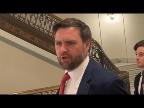 VP-elect JD Vance avoids questions about voting on the CR (Dec. 18, 2024)