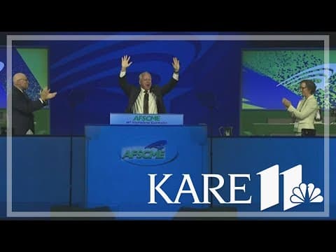 Race for the White House: Walz defends military record