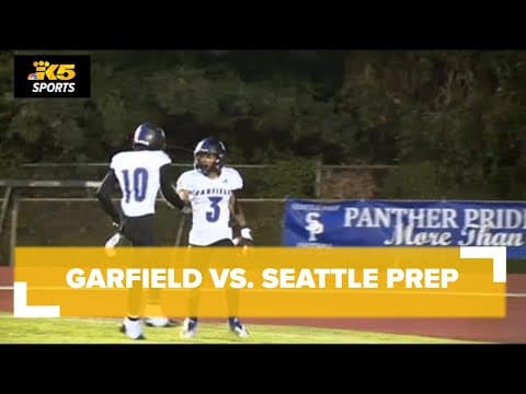 HS FOOTBALL:  GARFIELD VS. SEATTLE PREP