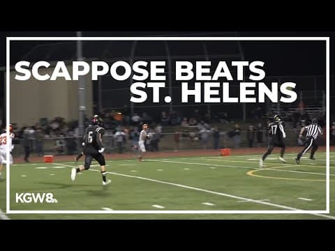 Scappose beats St. Helens in "7-Mile War" | Friday Night Football