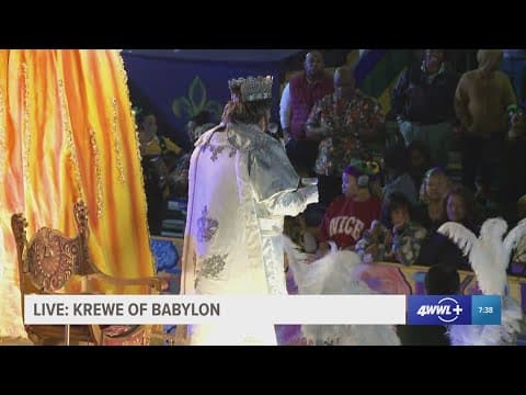 King of Knights of Babylon toasts to the 'magic of Mardi Gras'