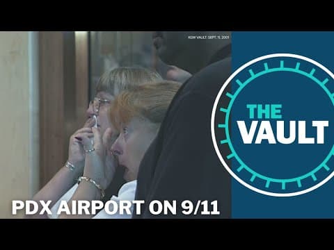 Passengers grounded at the PDX airport after 9/11 attacks | KGW Vault