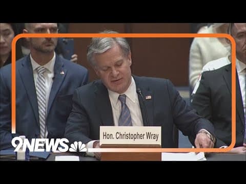 FBI director resigning and will leave by the end of the Biden administration