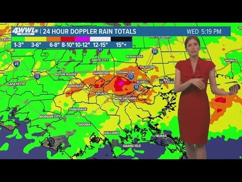 New Orleans Weather: Severe storms end, drier air arrives