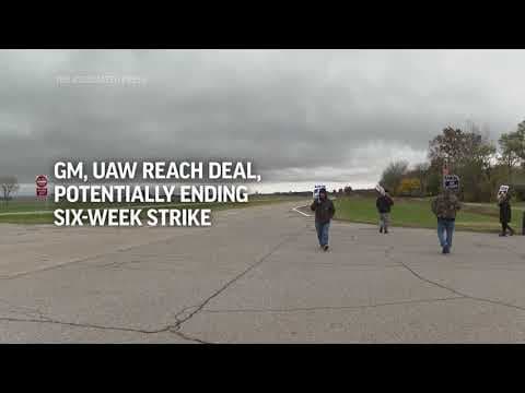 General Motors reaches tentative agreement with UAW, potentially ending 6-week strike