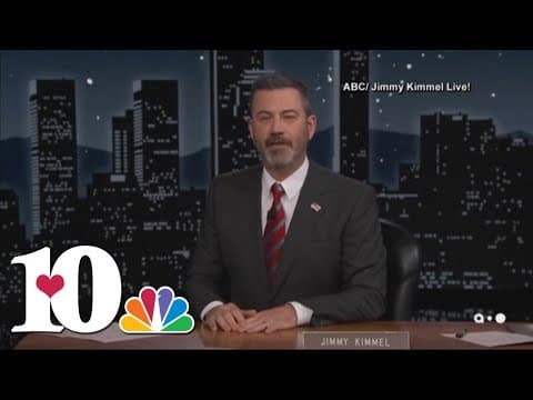 ABC takes Jimmy Kimmel's comedy show off air after comments made against Charlie Kirk