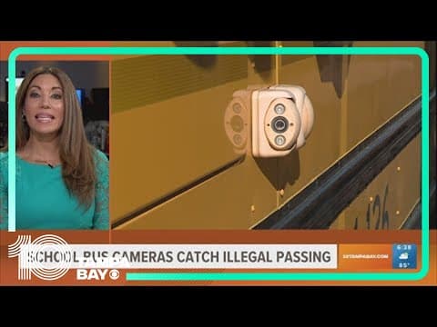 School buses can now be equipped with cameras to catch drivers illegally passing