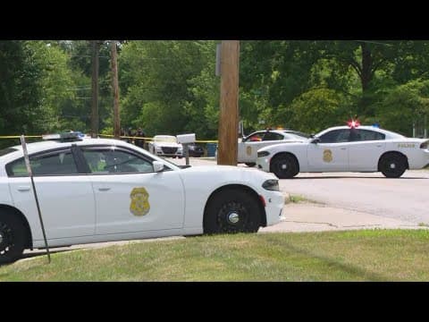 IMPD on the scene of an officer-involved shooting on Indy's west side