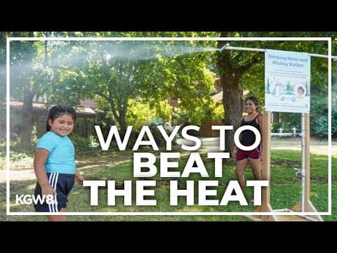 List: Cooling stations around Portland