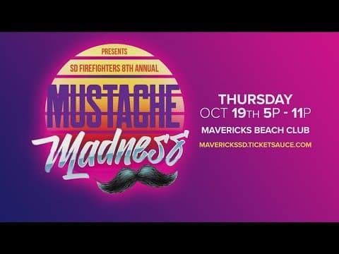 Mustache Madness charity fundraises for firefighter cancer prevention
