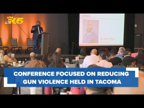 Conference focused on reducing gun violence held in Tacoma