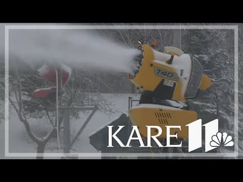 Crews making snow on Thanksgiving to open Buck Hill Friday morning