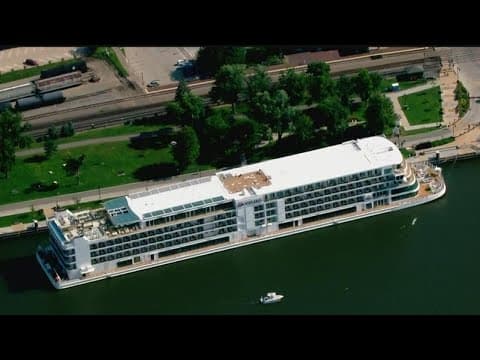 Luxury river cruise ship makes debut Saturday in St. Paul