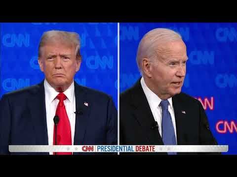 President Biden addresses previous administration's economy | CNN Presidential Debate 2024