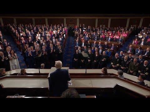 Trump outlines plans for 'gold card' and tax cuts in speech to a Joint Session of Congress