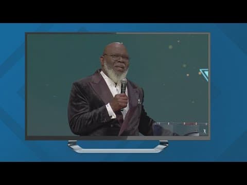 Bishop TD Jakes returns to the pulpit at the Potter's House in Dallas