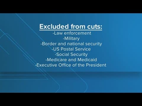 President Trump orders more federal layoffs