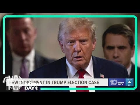 Federal prosecutors file new indictment against Trump following Supreme Court's immunity ruling