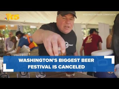 Washington's biggest beer festival canceled