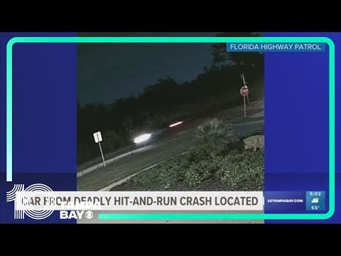 FHP locates car involved in hit-and-run that killed Pasco County teen