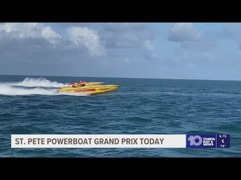 St. Pete's Powerboat Grand Prix starts Friday