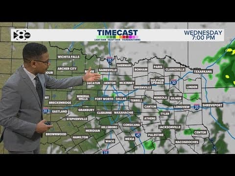 DFW Weather: Full North Texas forecast Tuesday