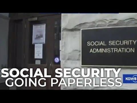 Social Security begins to phase out paper checks