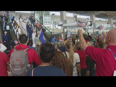 'Homecoming we deserved' | Honor Flight San Diego's emotional welcome home