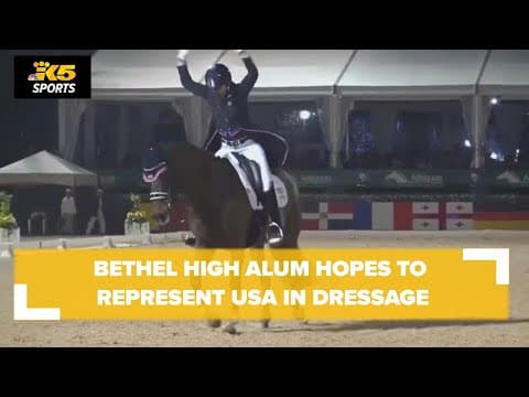 Bethel High's Jennifer Williams hopes to represent Team USA in dressage at 2024 Olympics