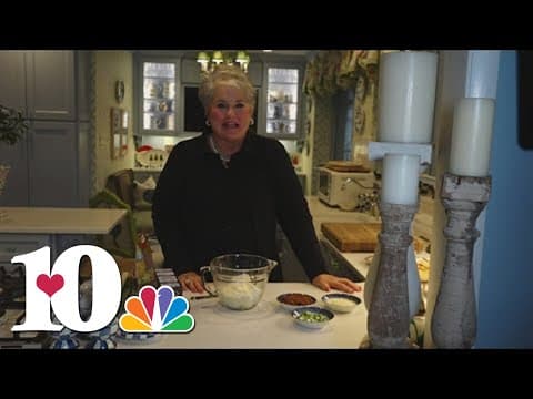 Creamy bacon cheese spread promises to be a perfect tailgate recipe