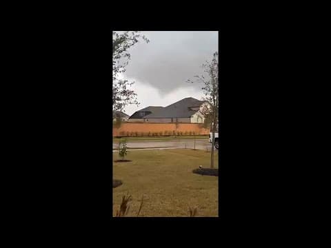 Tornado in Katy
