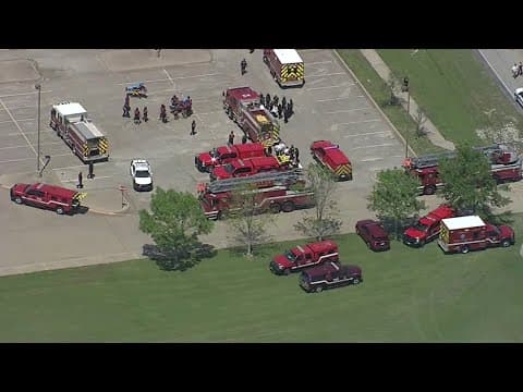 Numerous police, firefighters responding to Dallas ISD's Wilmer-Hutchins High School