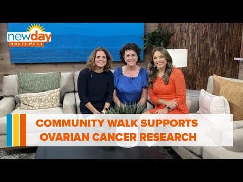 Community walk supports ovarian cancer research - New Day NW