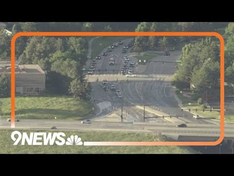 Northbound Broadway closed for water main break in Highlands Ranch