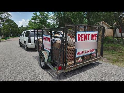 Pct. 1: Man dumping trash illegally caught in the act, forced to clean up before arrest