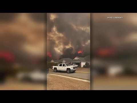 Crews battle wildfires in North and South Carolina amid dry conditions and gusty winds